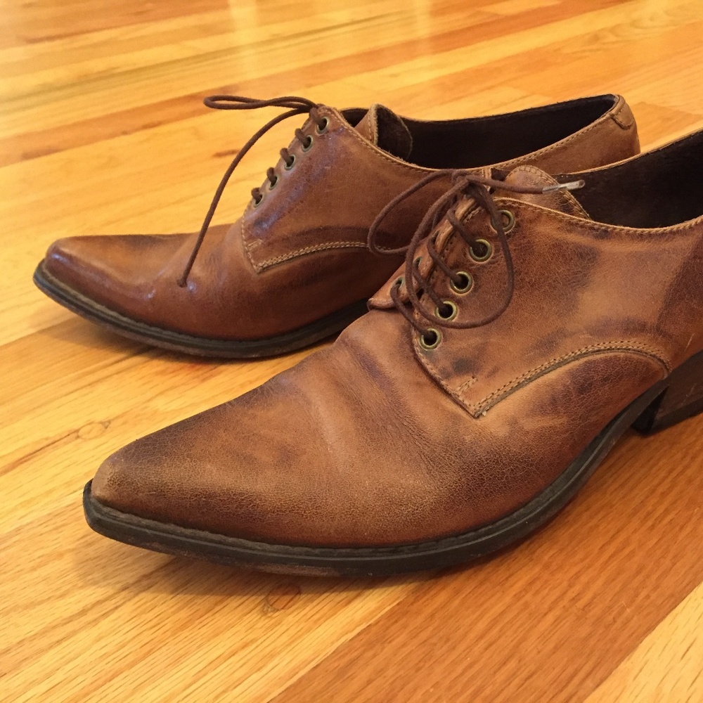 Guess by Georges Marciano Western Heel Lace Ups